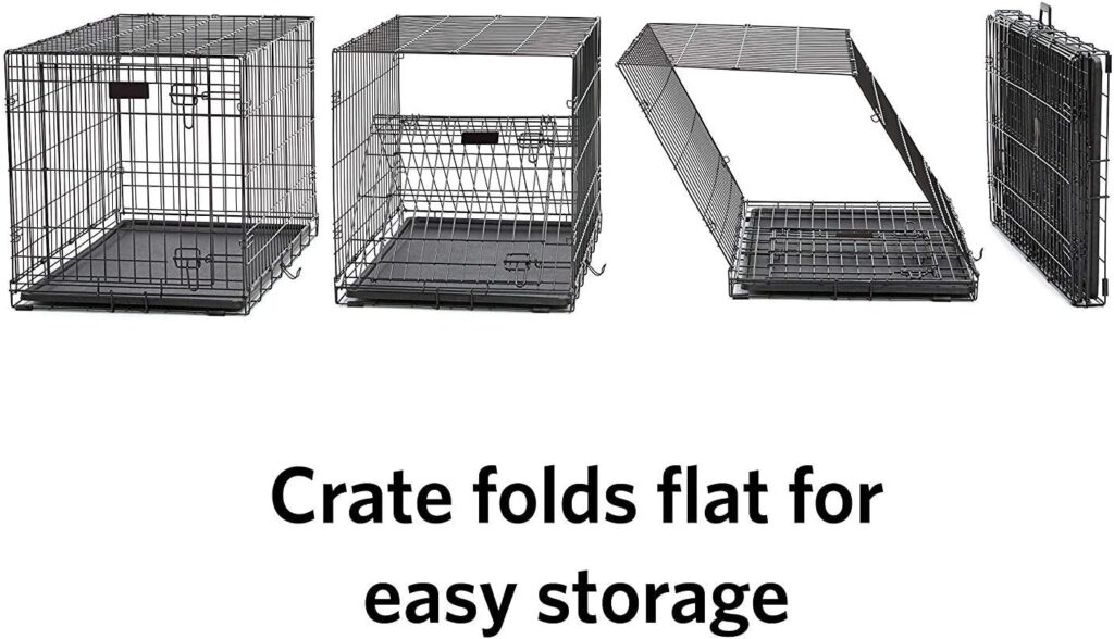 Image showcasing iCrate 42-Inch Dog Crate Review – Metal Dog Cages & Crates